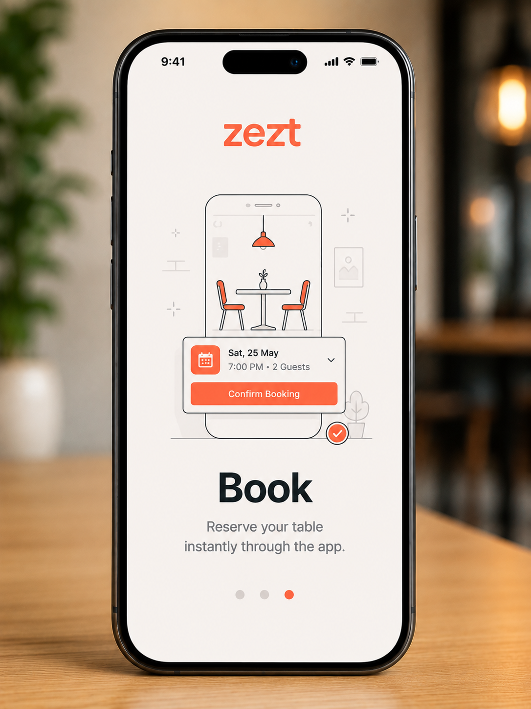 Book offers on phone