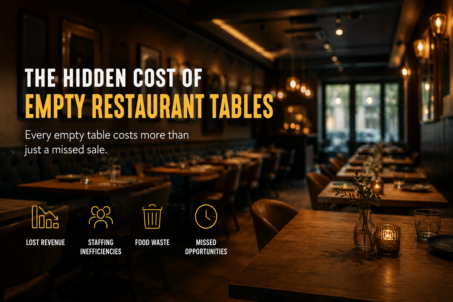 Hidden cost of empty venue
