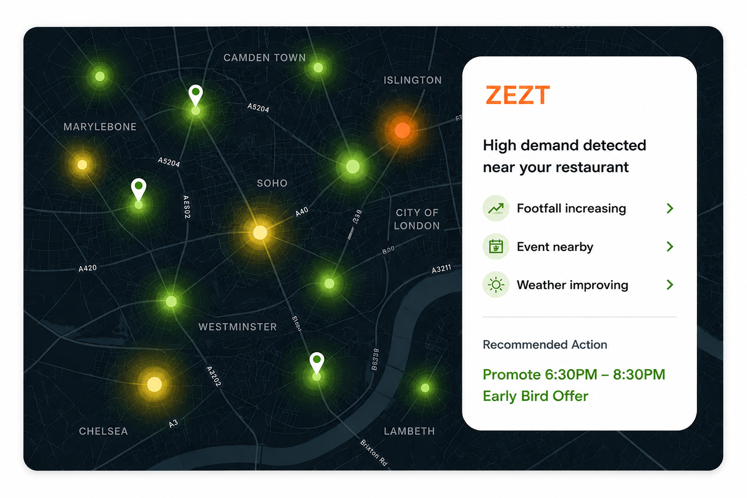 London insights through ZEZT