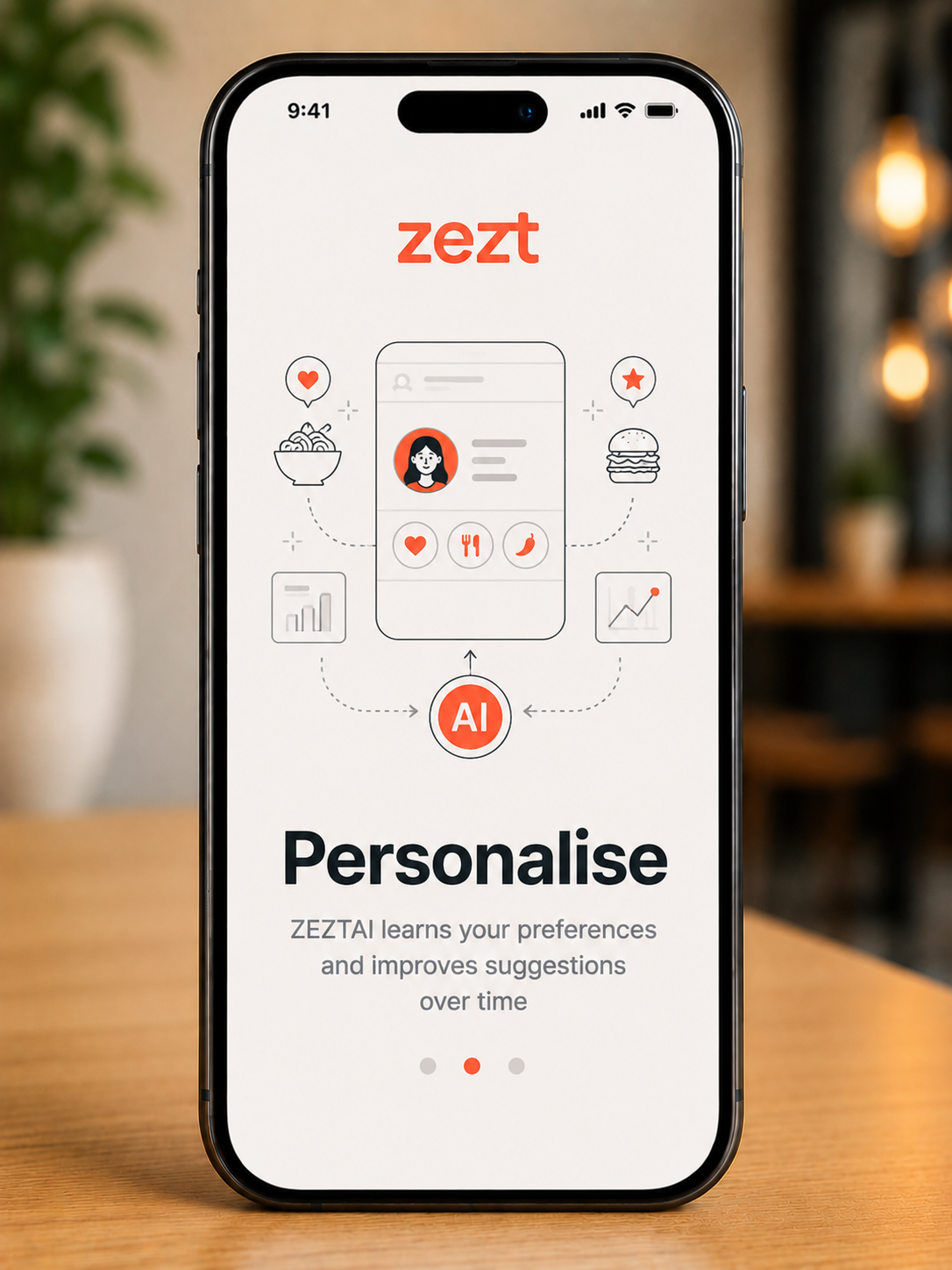 Personalised offers on phone