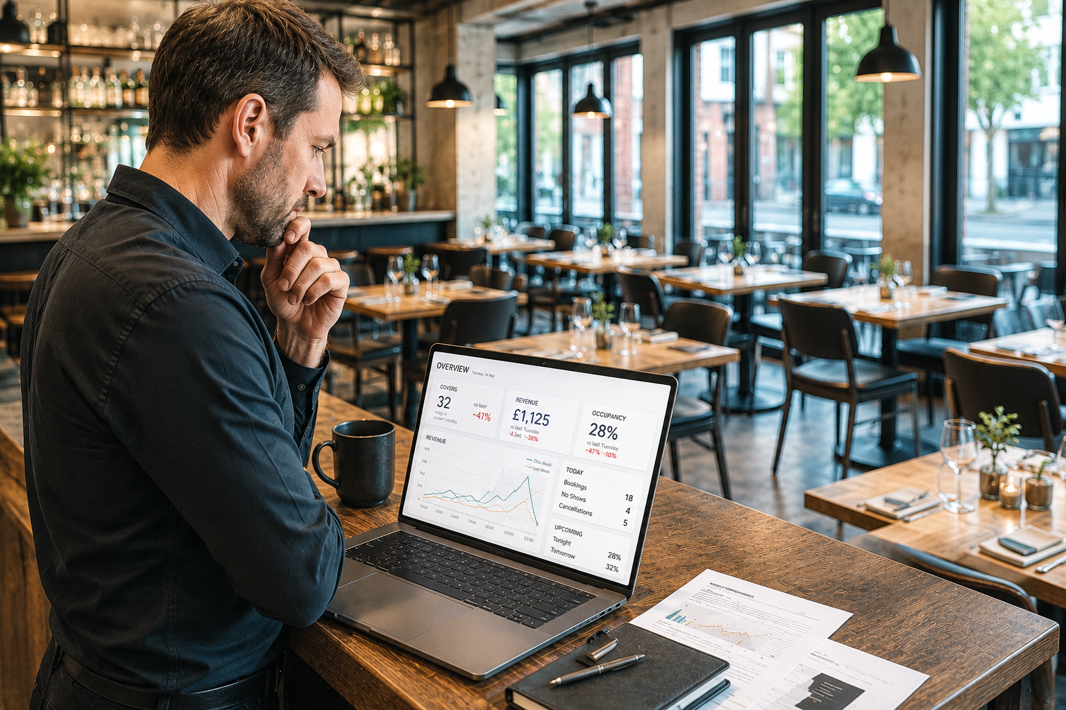 Quiet restaurant analysis